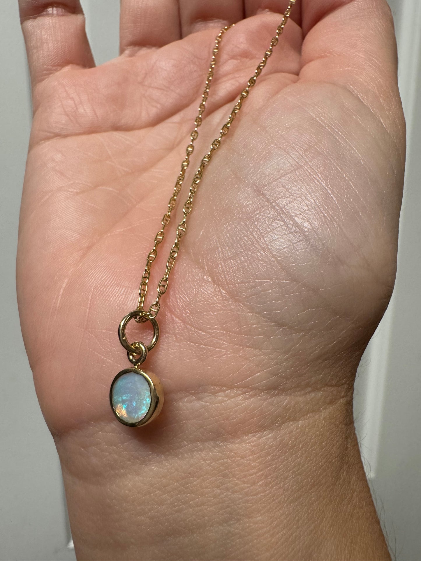 Baby Anchor Chain 14K