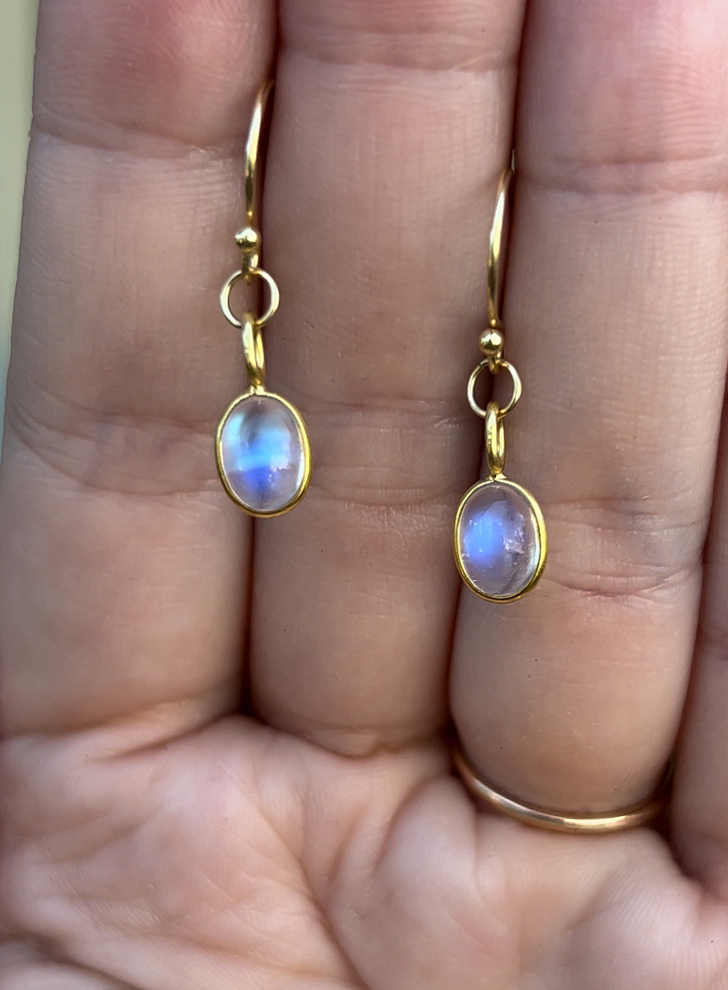 Genuine Moonstone & Sterling Silver Teardrop Earrings With A Super Cute  Braided Design - Yahoo Shopping