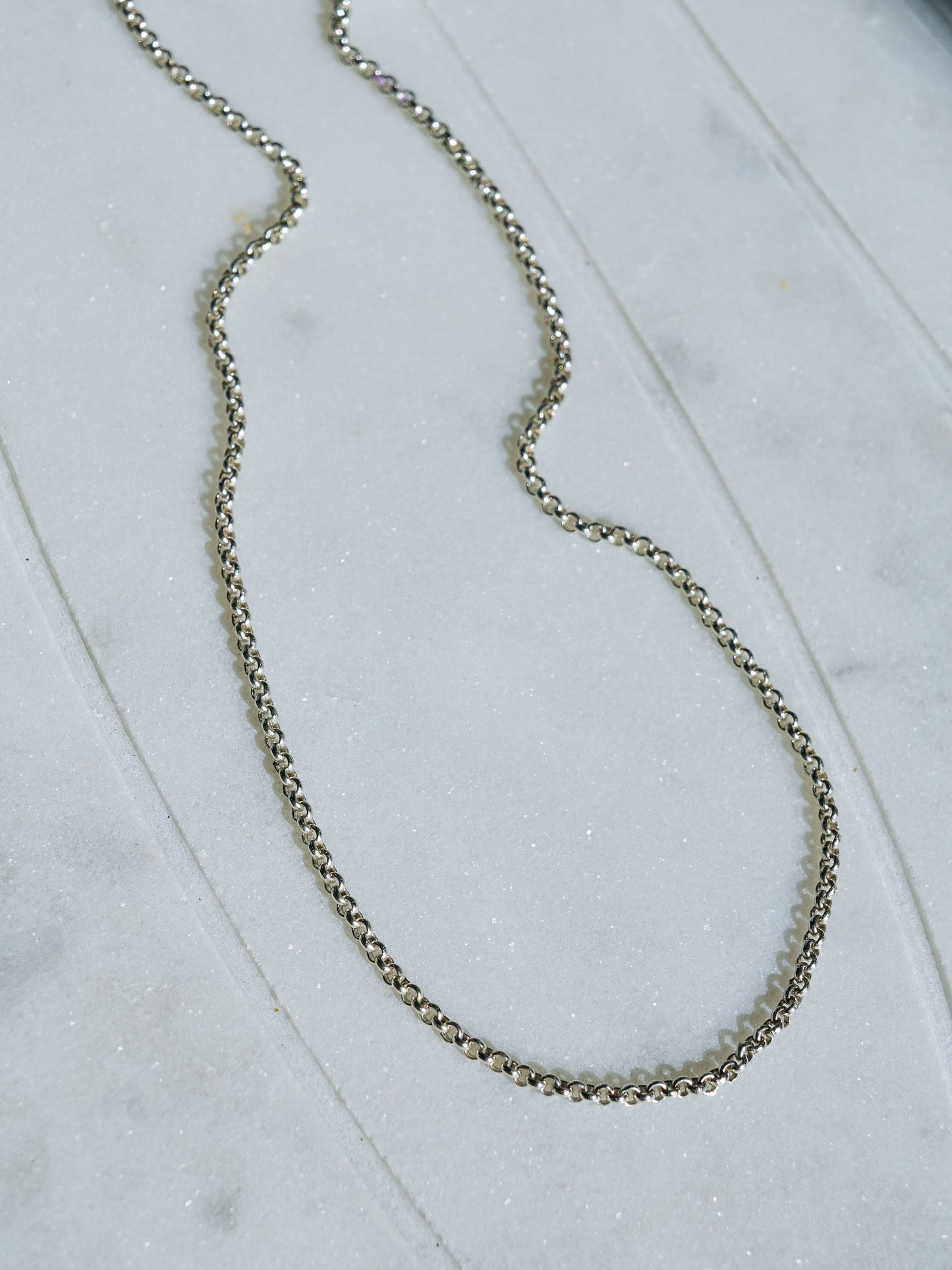 2mm Solid Rolo Chain