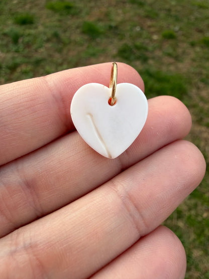 Max - Spiny Oyster Shell Heart Charm