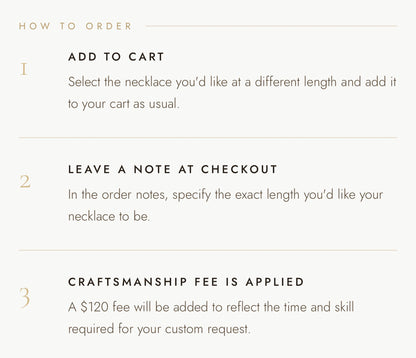 Restringing for available necklaces