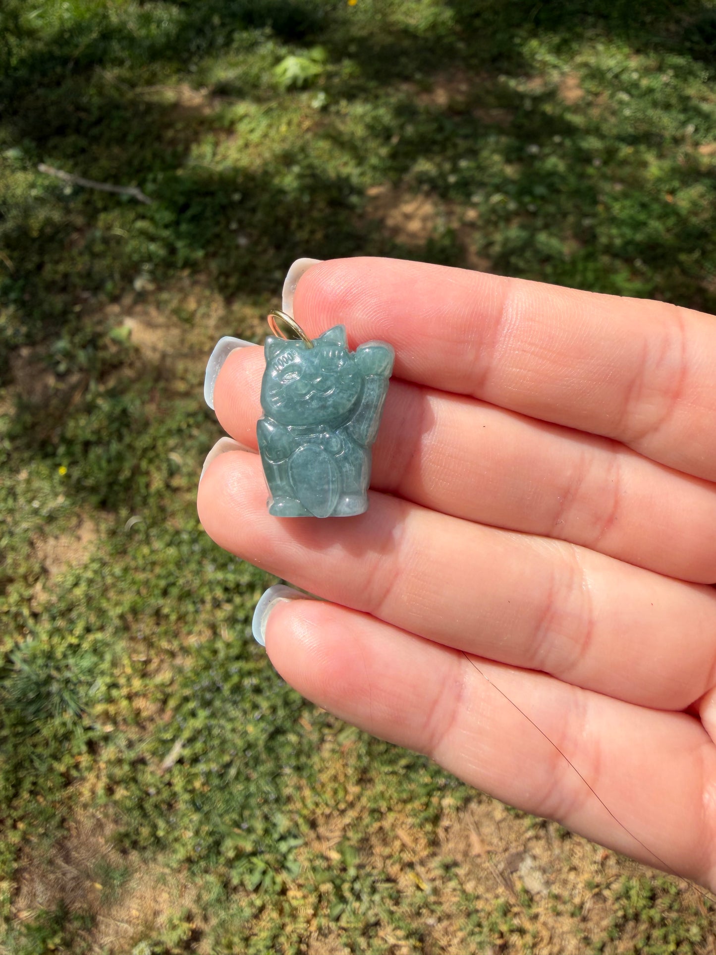 Guatemalan Jadeite Kitty