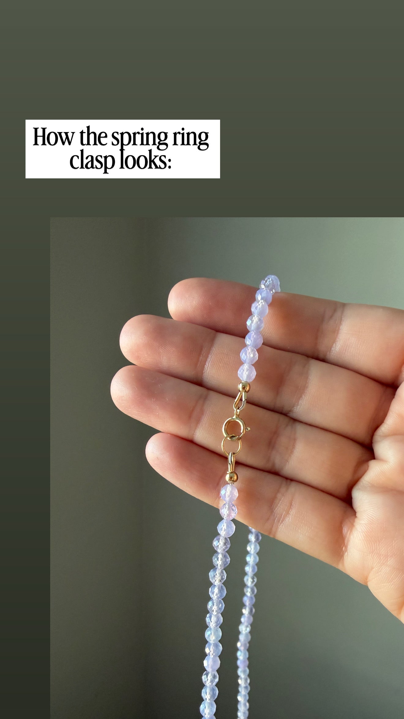 Desert Blue, Arizona Turquoise Strand in 14k Gold