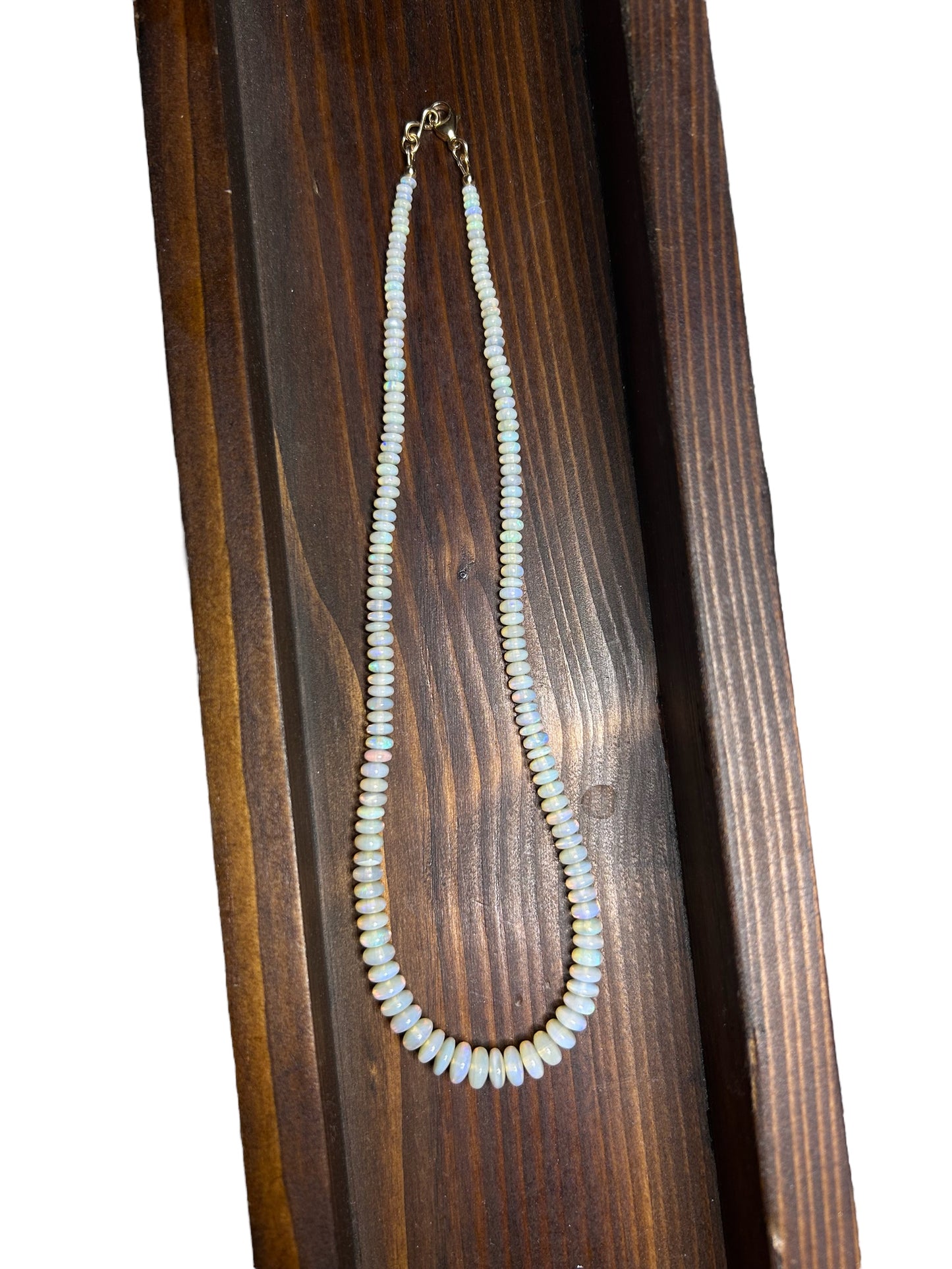 Australian Opal Beaded Necklace