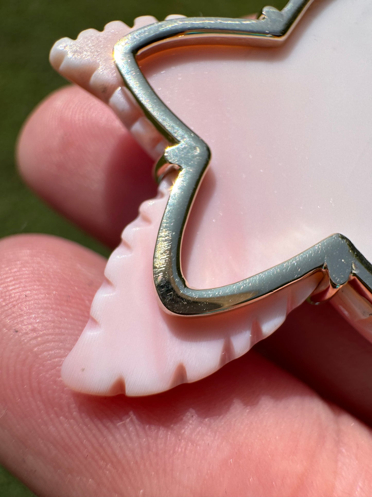 14k Starfish Pendant - Queen Conch