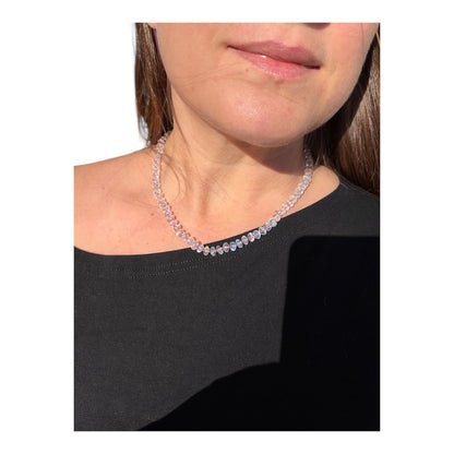 Gorgeous Madagascar Moonstone Knotted Candy Bead Strand 14k