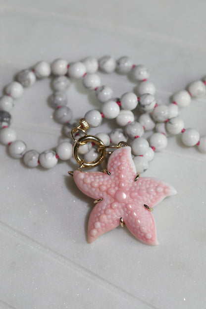 14k Starfish Pendant - Queen Conch