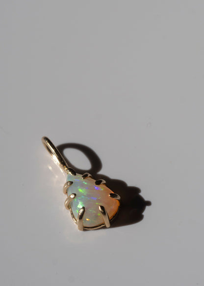 Brazilian Opal 14k Gold Pendant