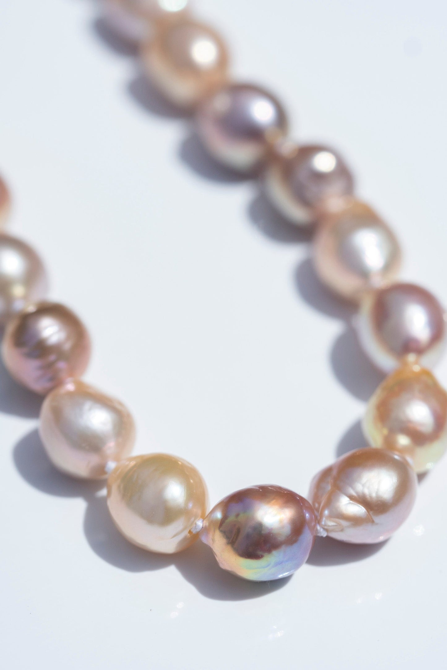 baroque pearl freshwater handknotted candy necklace june birthstone brittany myra